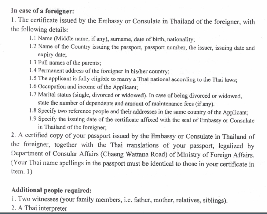 marriage registration in thailand 2